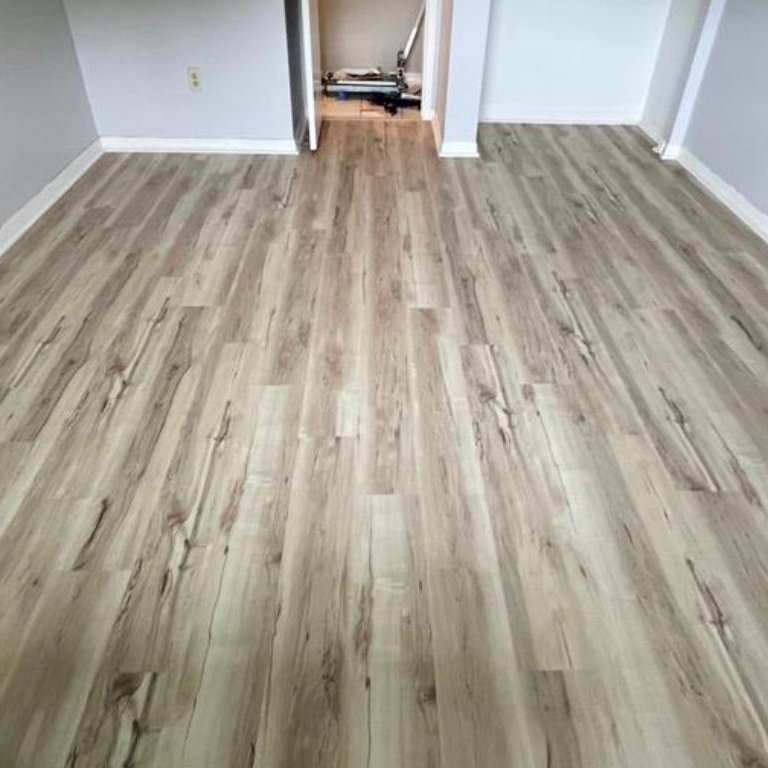 Vinyl Flooring - after