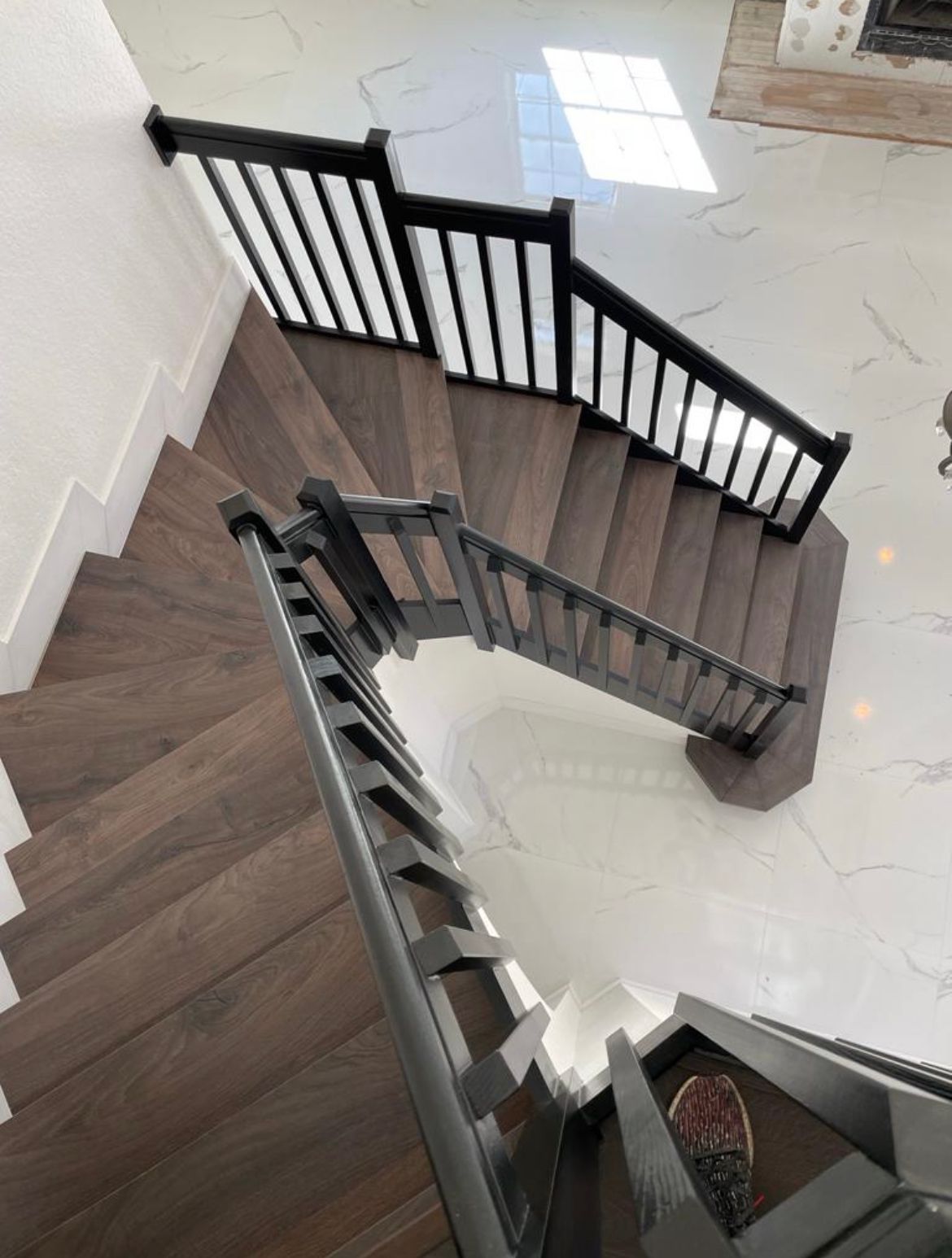 Professional wood floor installation at PSL Floor & Supply Port St. Lucie showroom