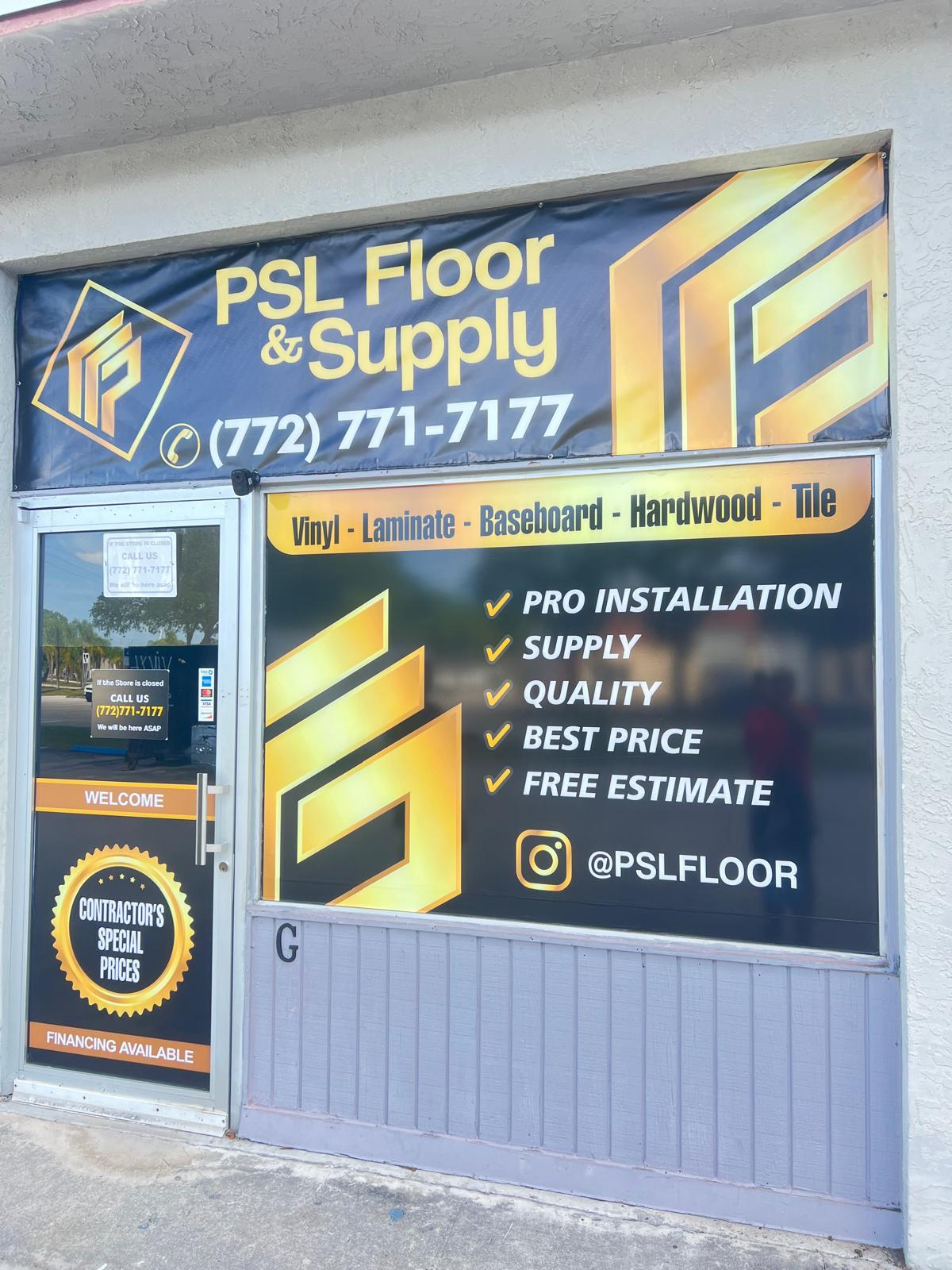 flooring companies near me in Port St. Lucie FL – vinyl and tile showroom