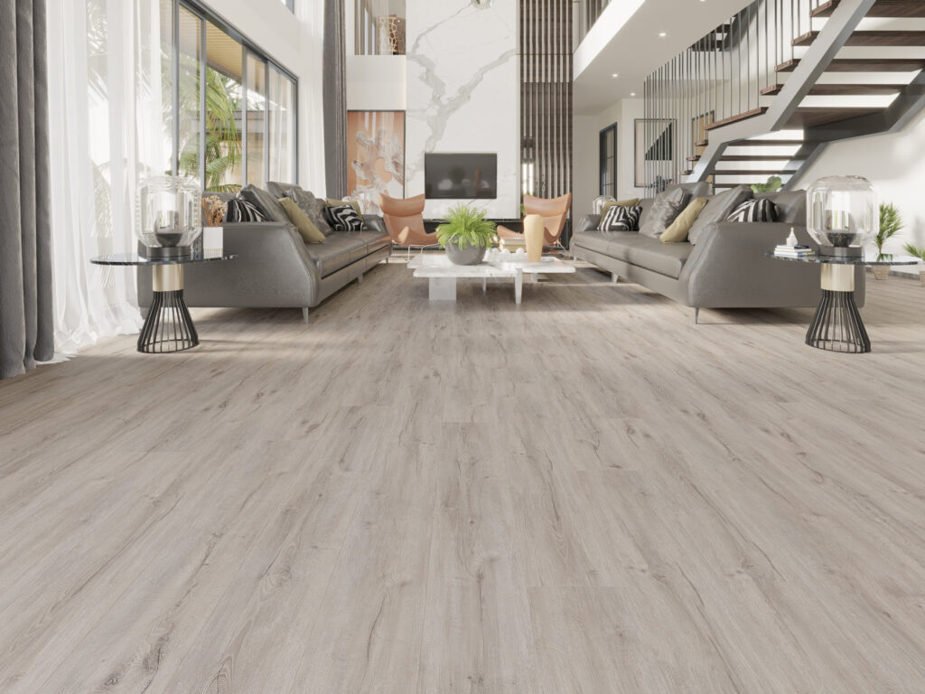 Waterproof Luxury Vinyl 6.5mm - Aquabella Collection - Steel Grey Oak